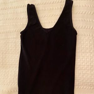 Black tank top size medium